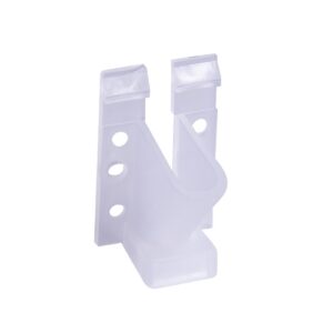 Siding Clip Vertical Clear 100/bag