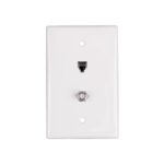FP 1XRJ14 1XF81 1 Gang Midsize White