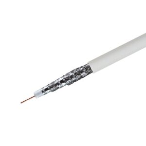 RG6 CCS Quad Shield CMP 1Kft Spool White