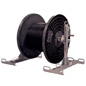 (SKU: 103-231214001) - Easy Fiber drum rack PRO - High-Performance Fiber Blowing Accessories - Duct Installation Tools USA - Fiber Blowing Accessories - FTTH - FTTH Blowers - Fiber to the Home - Fiber to the Home Blowers - Fremco