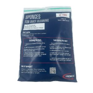 (SKU: 103-2012060) - Cleaning sponges 12 mm (100 pcs.) - High-Performance Fiber Blowing Accessories - Duct Installation Tools USA - Fiber Blowing Accessories - Cleaning Supplies For Fiber Blowers - FTTH - FTTH Blowers - Fiber to the Home - Fiber to the Home Blowers - Fremco