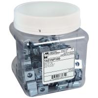 Hardware Package of 100 Clip Nuts - 10-32 Rack Rail Clip Nuts (1421N Series)