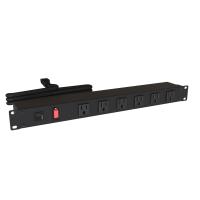 19" RACK MOUNT, 90 DEG RECEP - Rack Mount Basic PDU (1582 Series)