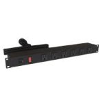19" RACK MOUNT, 90 DEG RECEP - Rack Mount Basic PDU (1582 Series)