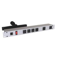 19" RACK MOUNT, 6 REC ON FRONT - Rack Mount Basic PDU (1582 Series)