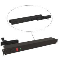19" RACKMOUNT, 8 REC ON REAR - Rack Mount Basic PDU (1583 Series)