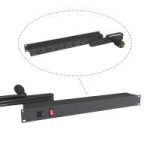 20A RACK MOUNT, 6 REC ON REAR - Rack Mount Basic PDU (1589-RF-RR Series)
