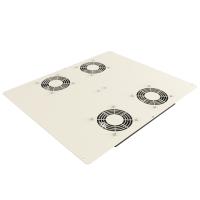 400CFM FANTOP W/ THERMOSTAT - Rack Cabinet Fan Top Panel with Cooling and Cable Entry Options (C2TF Series)