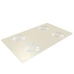 VENTED FAN TOP 24X23 - Rack Cabinet Fan Top Panel with Cooling and Cable Entry Options (C2TF Series)