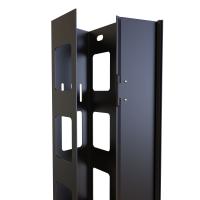 24U Vertical Manager for 30W C4 Series - Vertical Cable Manager with Hinged Door (C4VCM Series)