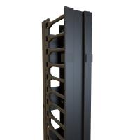 44U VERT FINGER Manager W/ COVER - Vertical Cable Manager with Door for C4 Server Cabinets (C4VFM Series)