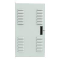 20U Louvered Door for C2 Frame - Light Gray - C2 Doors (CDF Series)