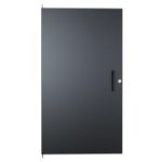 20U Solid Door for C2 Frame - Black - C2 Doors (CDF Series)