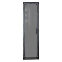 40U Vented Window Door for C2 Frame - Black - C2 Doors (CDF Series)