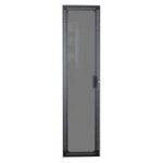 45U Vented Window Door for C2 Frame - Black - C2 Doors (CDF Series)