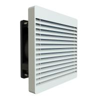 Fan Kit - 120 MM Fan 230V, Filter ,Grill, Guard, Cord / Lt Gray - Filter Fan Kits (DNFF Series)
