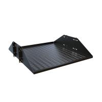 3U 23W 24D VENT BATTERY SHELF - Variable-Depth Rack Shelf (DNRM Series)