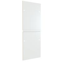 52U 42D Solid Side Panel for H1 Cabinet (White) - High-Performance Server Rack Cabinet (3,000 lb) (H1 Series)