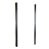 18U 24W SQUARE HOLE RACK RAIL - Mounting Rack Rails (H1R Series)
