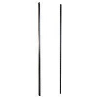 48U TAPPED 10-32 RACK RAILS - Mounting Rack Rails (H1R Series)