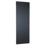 48U 30W Solid Door for HWF (Black) - Wall and Floor Mount Rack Cabinet (700 lb) (HWF Series)