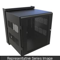 REAR PAN PANEL FOR 20U HWM - Swing-Out Wall-Mount Rack Cabinet with Vented or Window Door (350 lb) (HWM Series)