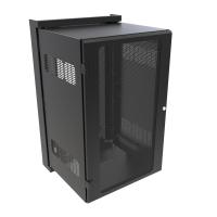20U 24W 25.7D Swing Out Wall Cabinet w/ Vented Door - Swing-Out Wall-Mount Rack Cabinet with Vented or Window Door (350 lb) (HWM Series)