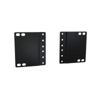 2U RACK RAIL WIDTH REDUCER - Black - Rack Rail Reducer Panel 23 to 19 Inch Rack Adapter Conversion Panel (PA Series)