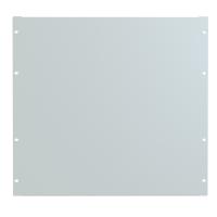 10U FORMED STEEL RACK PANEL - Light Gray - Formed Steel Rack Panels 16-Gauge Flanged Rack Filler Panels (PBFS Series)
