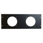 4U 2X 4.7IN FAN PANEL GRILL - Rack Mount Fan Cooling Panel for Active Ventilation (PPFP Series)