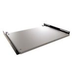 Shelf/Chassis - 19x12- Steel/White - Four Post Mounting Fixed Chassis Shelf (RASC Series)