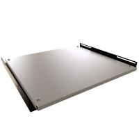 Shelf/Chassis - 19x16- Steel/White - Four Post Mounting Fixed Chassis Shelf (RASC Series)