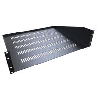 3U 23" VENT RACK MOUNT SHELF 20"D - Universal Rack Shelf Fixed Steel (Up to 200 lb Capacity) (RAS Series)