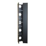 24U Rack Basics Vertical cable manager with hinged door and swing-away stabilizer. - Vertical Cable Manager with Door for Open Frame Racks (RB-VCM Series)