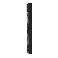 45U 6W 1-SIDED FINGER MANAGER - Vertical Cable Manager with Fingers and Cover for Open Frame Racks (RB-VFM)