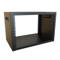 7U 21W 13D FIXED RACK CASE - Desktop Rack Cabinet, Welded Steel, Fixed Rails (600 lb Capacity) (RCBS Series)