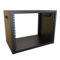 8U 21W 13D FIXED RACK CASE - Desktop Rack Cabinet, Welded Steel, Fixed Rails (600 lb Capacity) (RCBS Series)