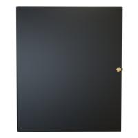 13U SOLID DOOR FOR RCHS - Black - Solid Locking Door (RCHD Series)