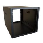 10U 31.5D SOLID RACK CABINET - Black - Rack Cabinet, Knock-Down Design (800 lb) (RCH Series)