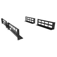 2U 26D RAIL DEPTH ADAPTER - Rack Depth Adapter 2-Post Support Bracket 19 Inch 23 Inch (400 lb Capacity) (RDAB Series)