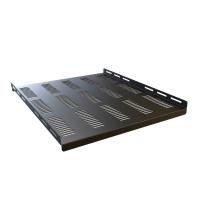20.84D SIDE MOUNT VENTED SHELF - Rack Cabinet Fixed Shelf (Flanges Folded Down) (RF Series)