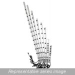 20A 12 Outlet Vertical Strip, 6 ft. cord - T Lock - 77" Long - Vertical Basic PDU (1589H-T Series)