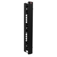 24U WALL RACK CABLE MANAGER - Vertical Cable Manager for Wall Mount Racks (WRCM Series)
