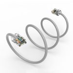 10Ft CAT6 UTP Ethernet Network Non Booted Cable Gray - Image 3