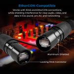 10Ft CAT6A S/FTP RJ45 Ethernet Cable with REAN Connectors, Compatible with Neutrik etherCON System - Image 5