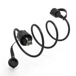 25Ft CAT6 FTP Industrial Outdoor Patch Cable w/Dust Cap Black - Image 3