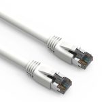 15Ft Cat.8 S/FTP Ethernet Network Cable White 24AWG