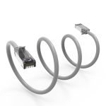 2Ft Cat.8 S/FTP Ethernet Network Cable Gray 26AWG - Image 3