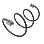 0.5Ft Cat5E UTP Ethernet Network Non Booted Cable Black - Image 3