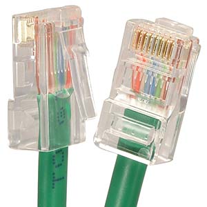 5Ft CAT6 UTP Ethernet Network Non Booted Cable Green